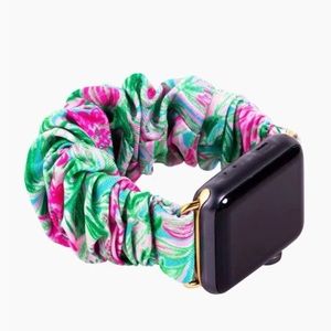 Lilly Pulitzer scrunchie watch band